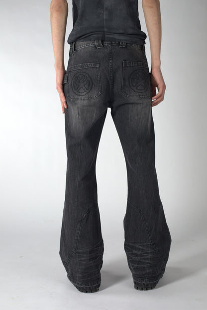 BLACK BRUTALIST DENIM